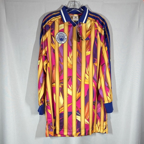 FARM Rio - Adidas Colorful Striped Men's Jersey